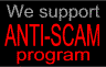 We support Anti-scam program